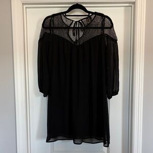 Black Lace Women's Dress